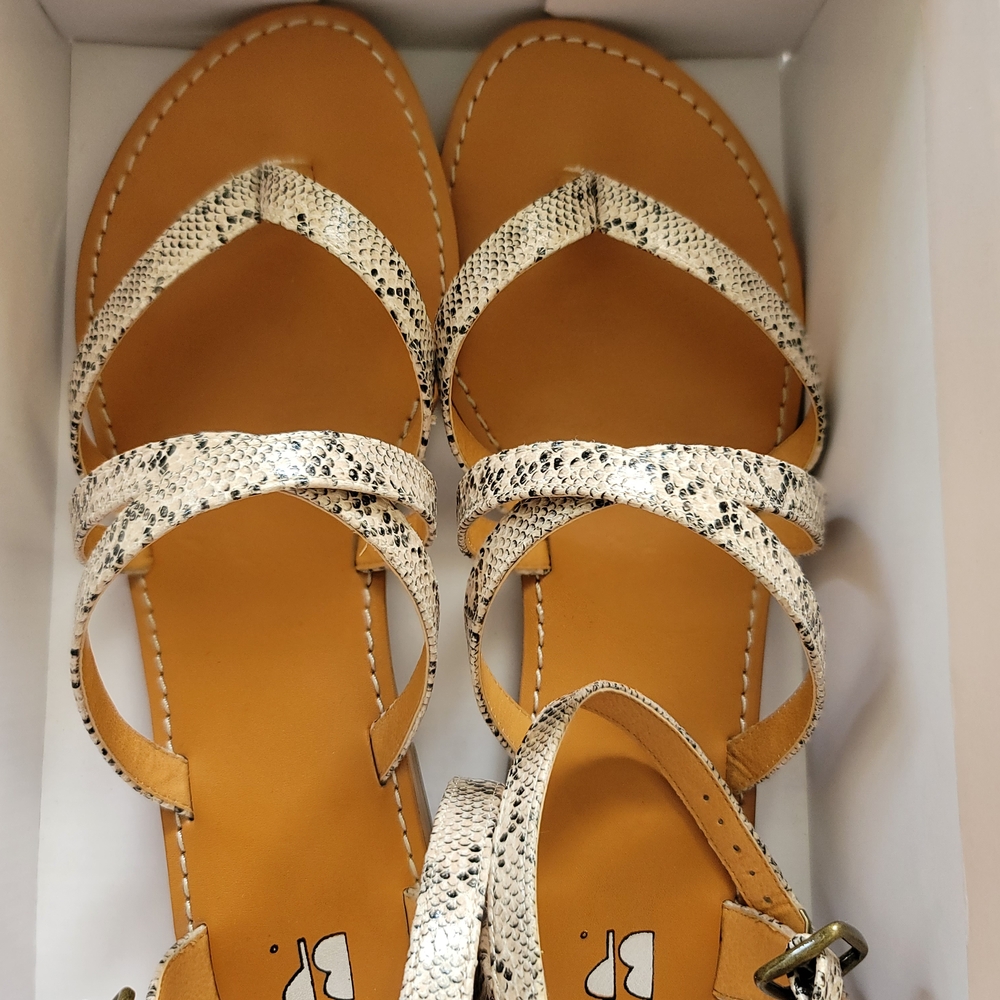 BP Snakeskin Sandals - Picture 5 of 5
